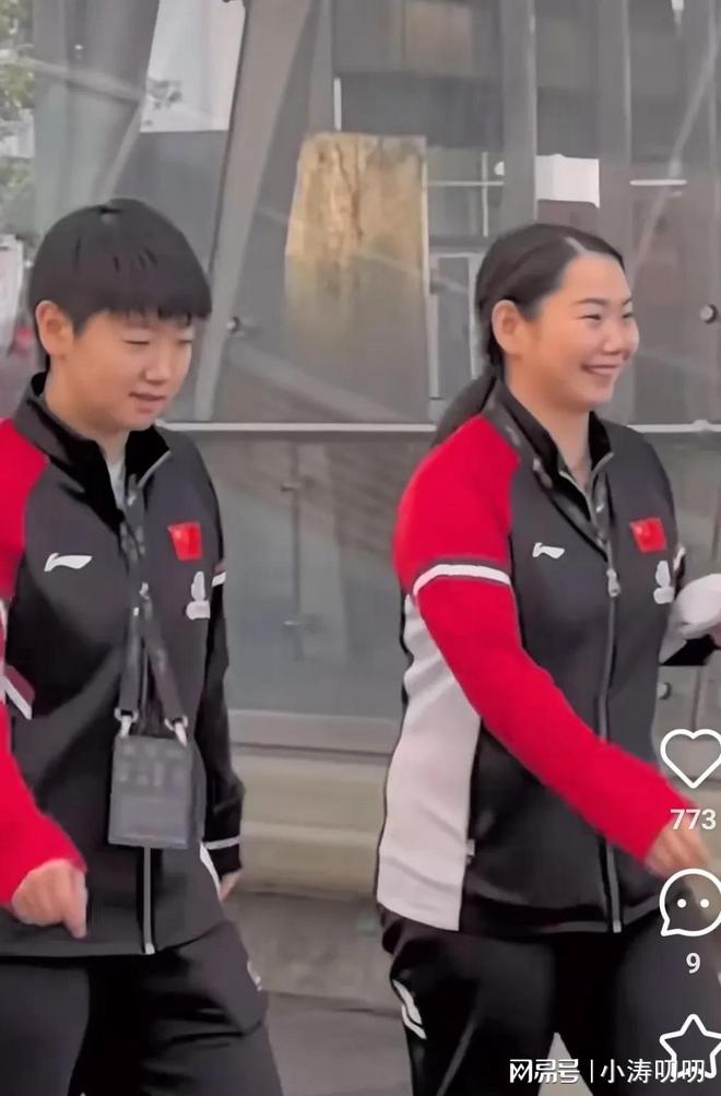 瑞典大满贯孙颖莎和球迷合影王曼昱跟袁嘉楠一起开心下训(图6)